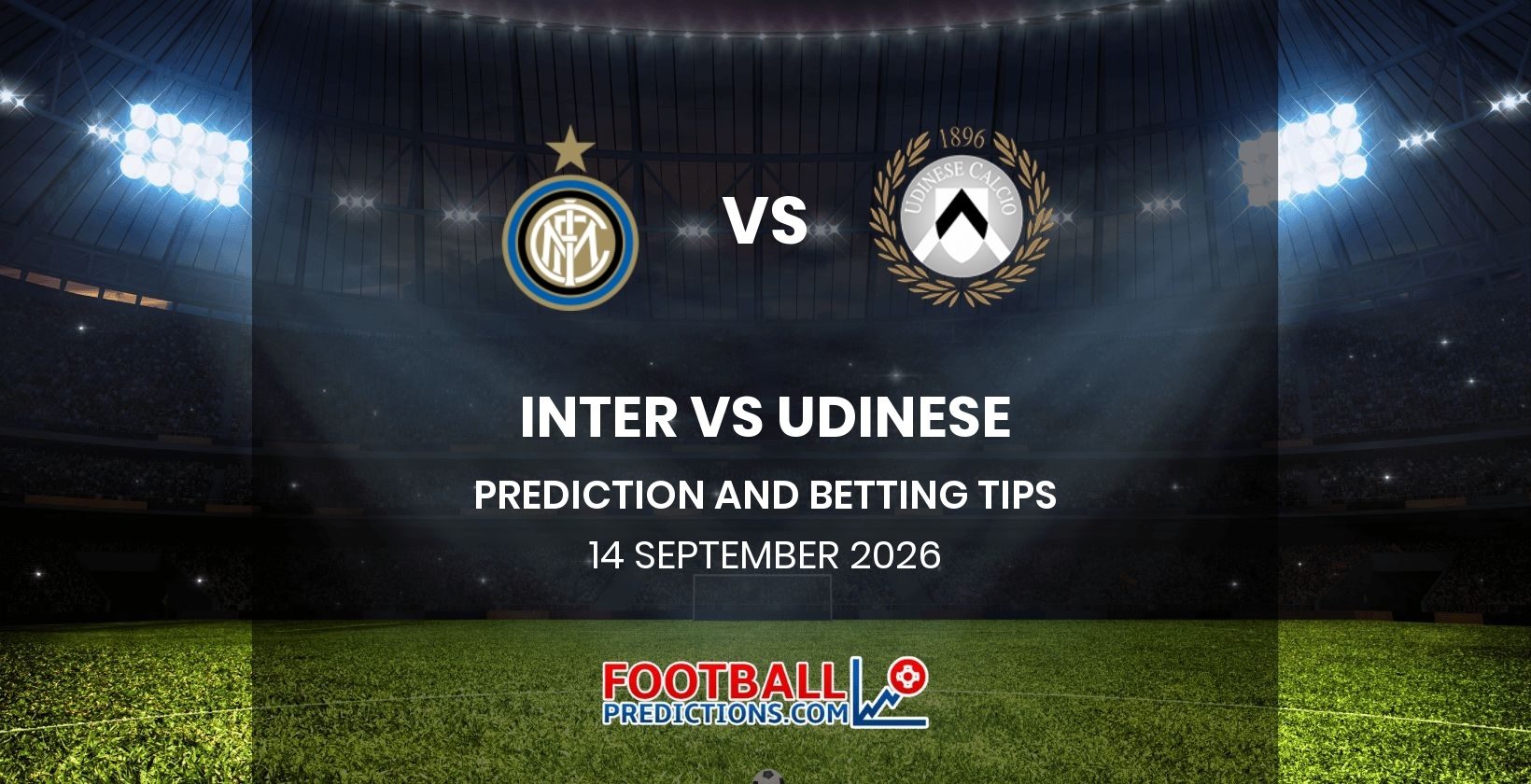 Inter vs Udinese Prediction and Betting Tips 14 September 2026