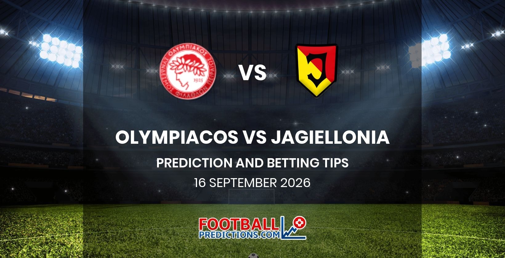Olympiacos vs Jagiellonia Prediction and Betting Tips 16 September 2026