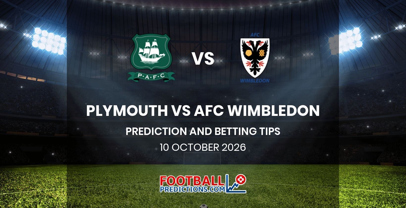 Plymouth vs AFC Wimbledon Prediction and Betting Tips 10 October 2026