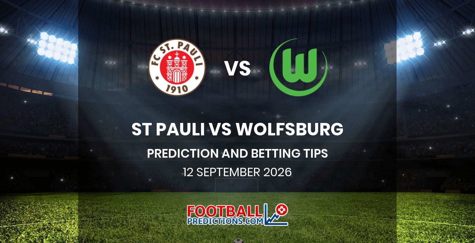 St Pauli vs Wolfsburg Prediction and Betting Tips 12 September 2026