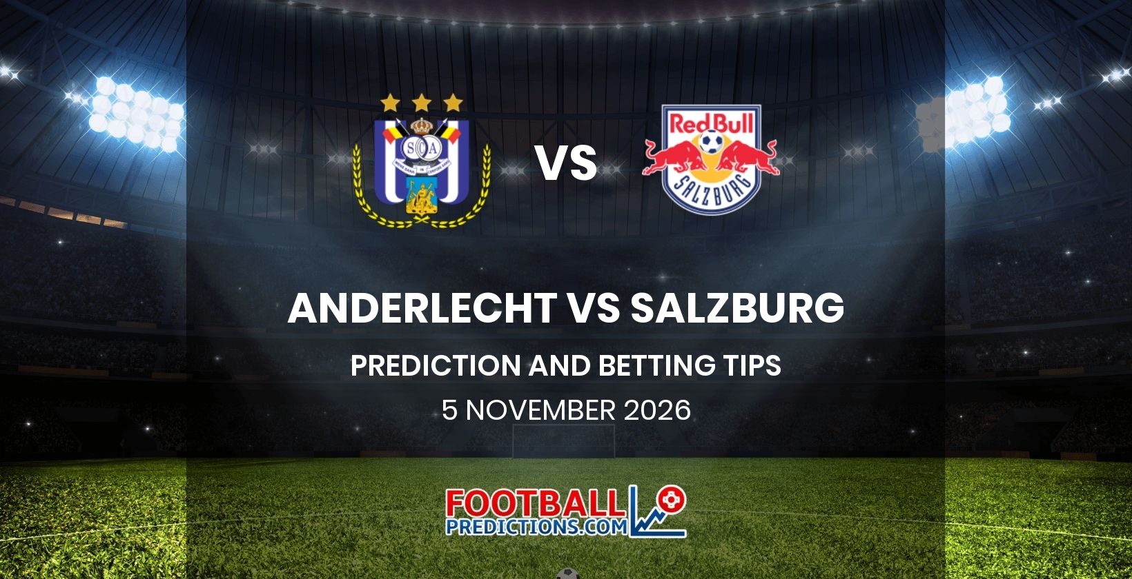 Anderlecht vs Salzburg Prediction and Betting Tips 5 November 2026