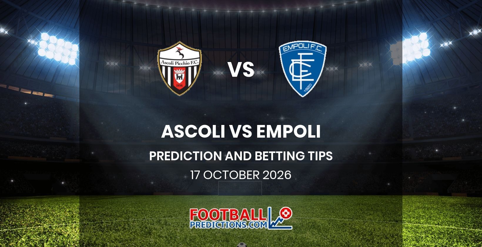 Ascoli vs Empoli Prediction and Betting Tips 17 October 2026