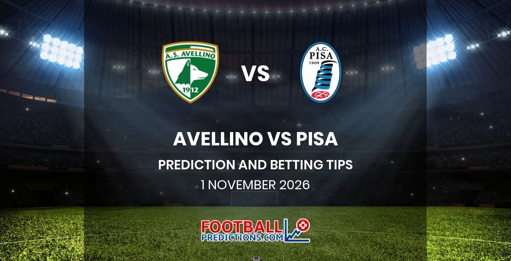 Avellino vs Pisa Prediction and Betting Tips 1 November 2026