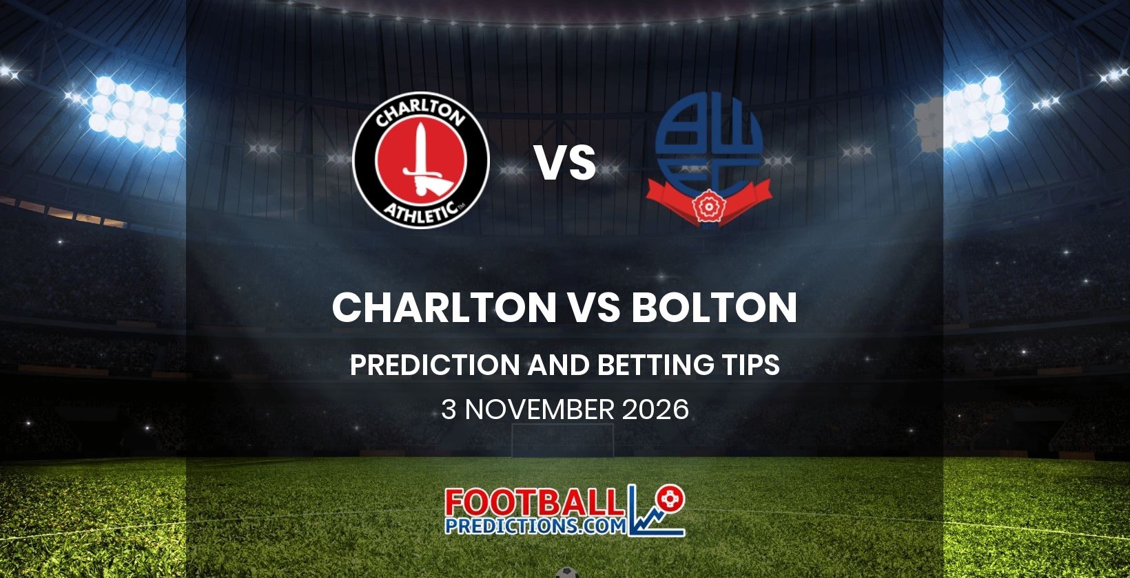 Charlton vs Bolton Prediction and Betting Tips 3 November 2026