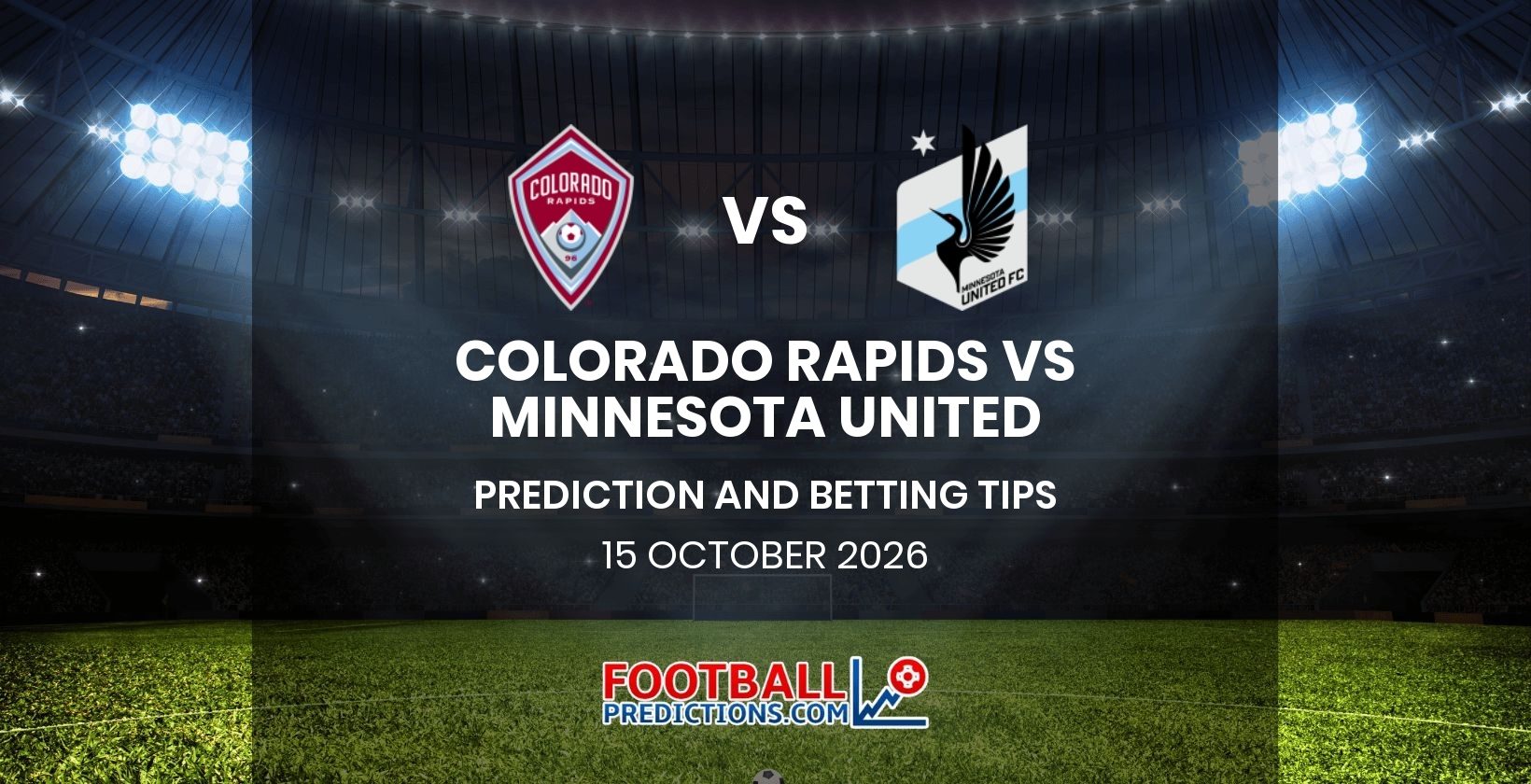 Colorado Rapids vs Minnesota United Prediction and Betting Tips 15 October 2026