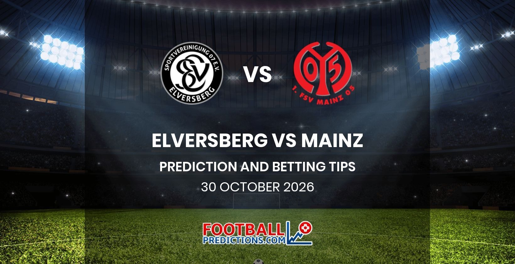 Elversberg vs Mainz Prediction and Betting Tips 30 October 2026