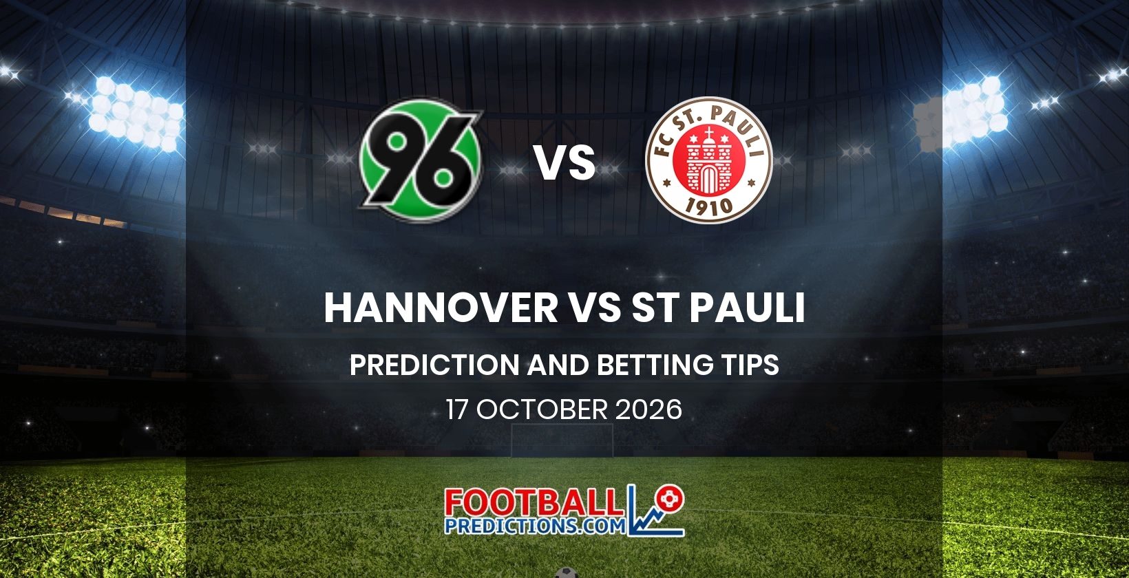 Hannover vs St Pauli Prediction and Betting Tips 17 October 2026