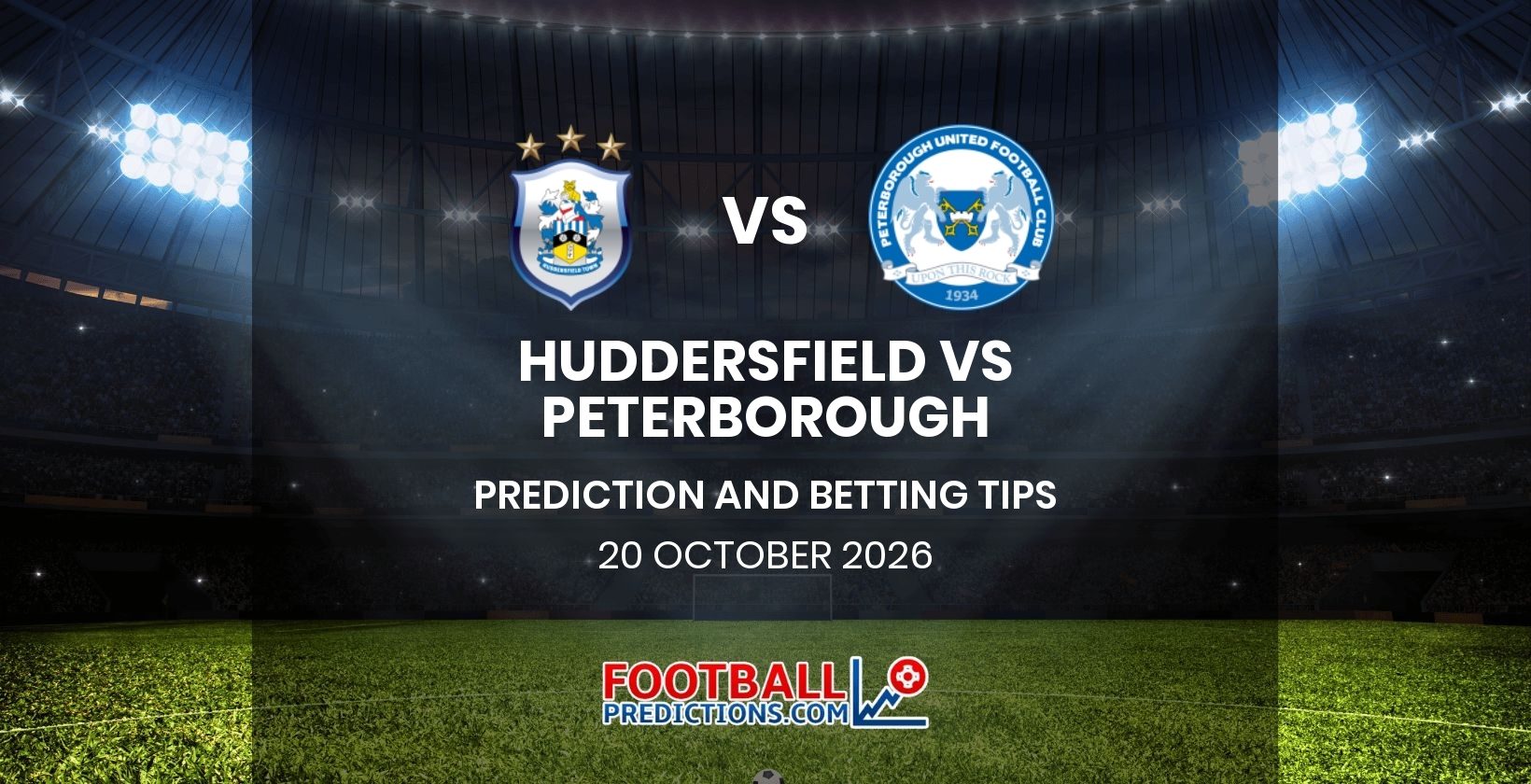 Huddersfield vs Peterborough Prediction and Betting Tips 20 October 2026