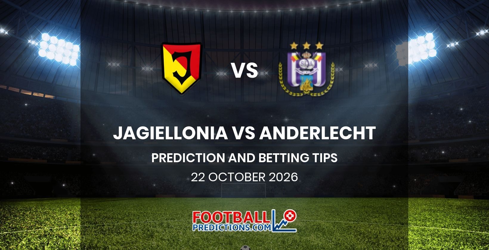 Jagiellonia vs Anderlecht Prediction and Betting Tips 22 October 2026