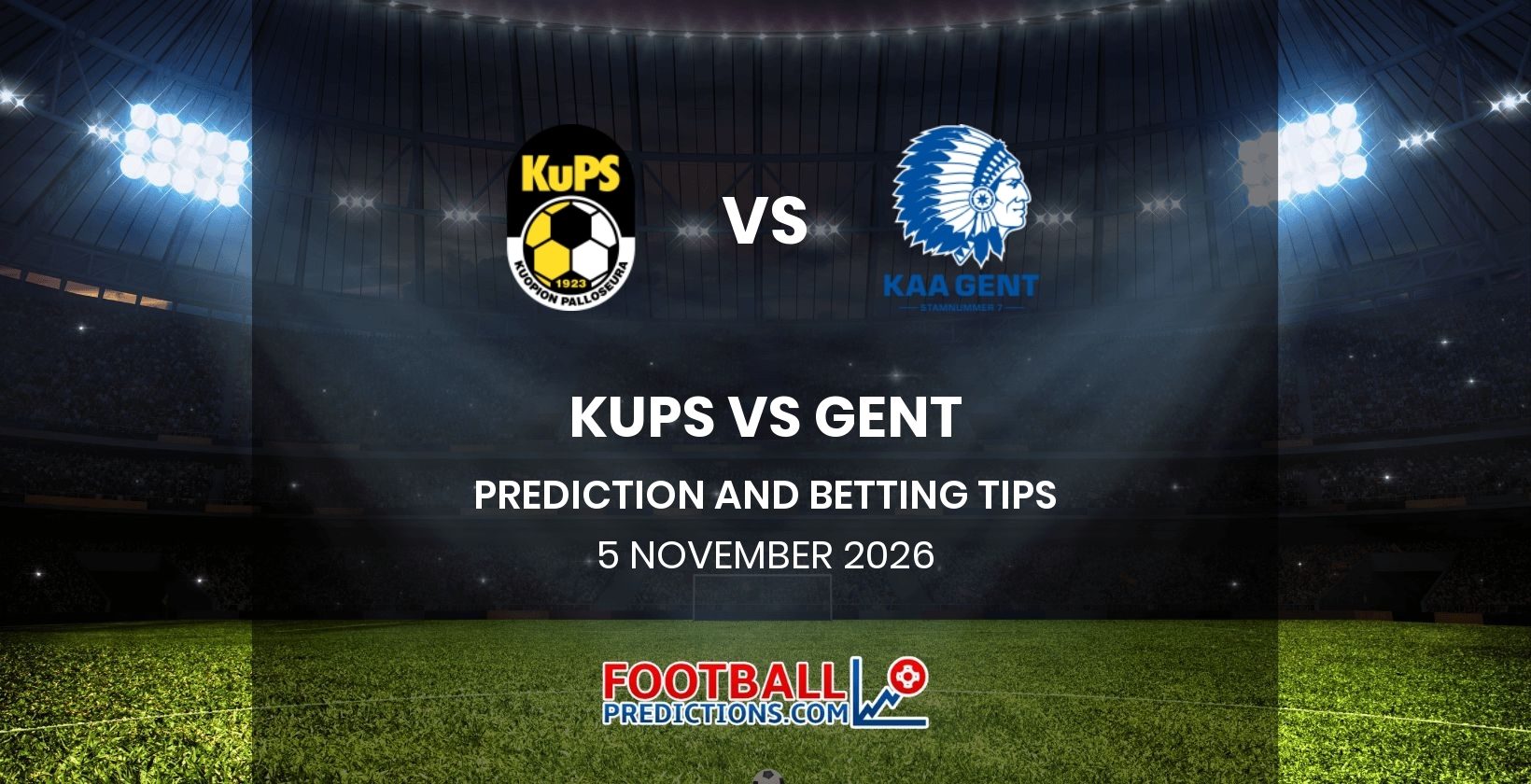 KuPS vs Gent Prediction and Betting Tips 5 November 2026