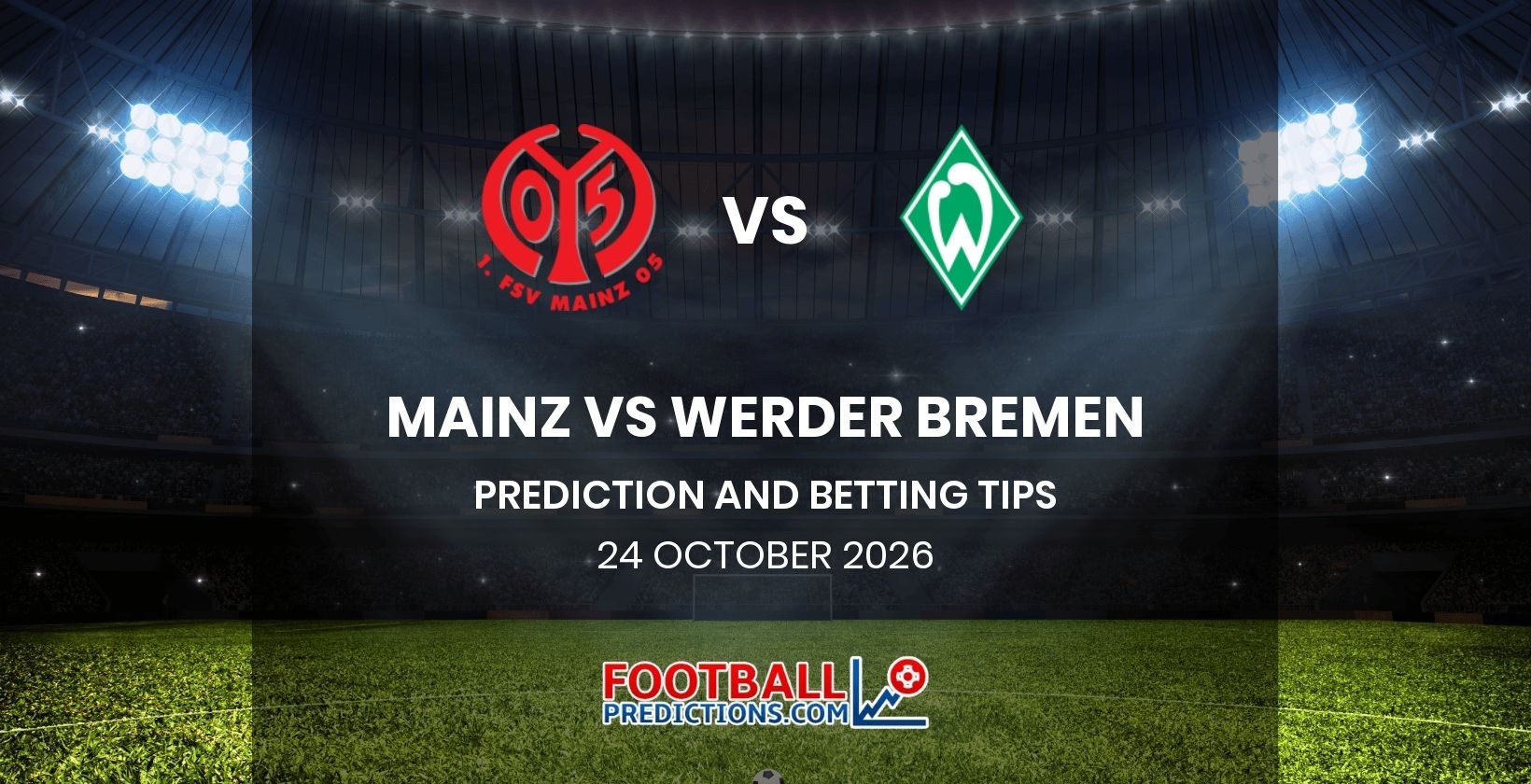 Mainz vs Werder Bremen Prediction and Betting Tips 24 October 2026