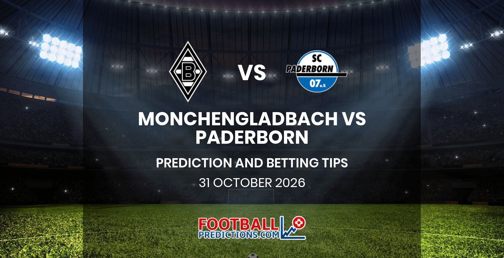 Monchengladbach vs Paderborn Prediction and Betting Tips 31 October 2026