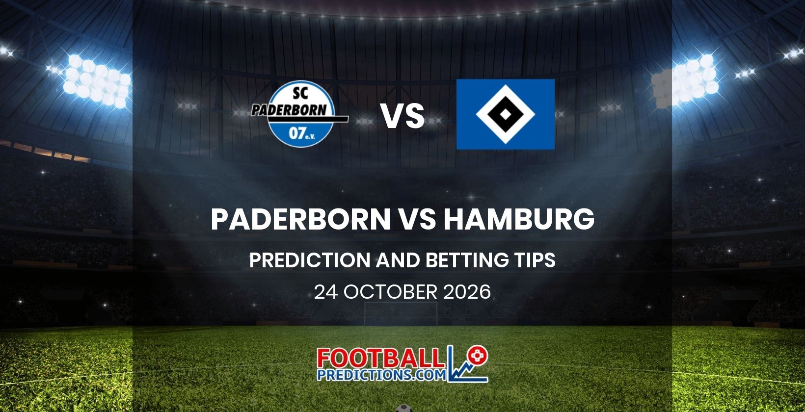 Paderborn vs Hamburg Prediction and Betting Tips 24 October 2026