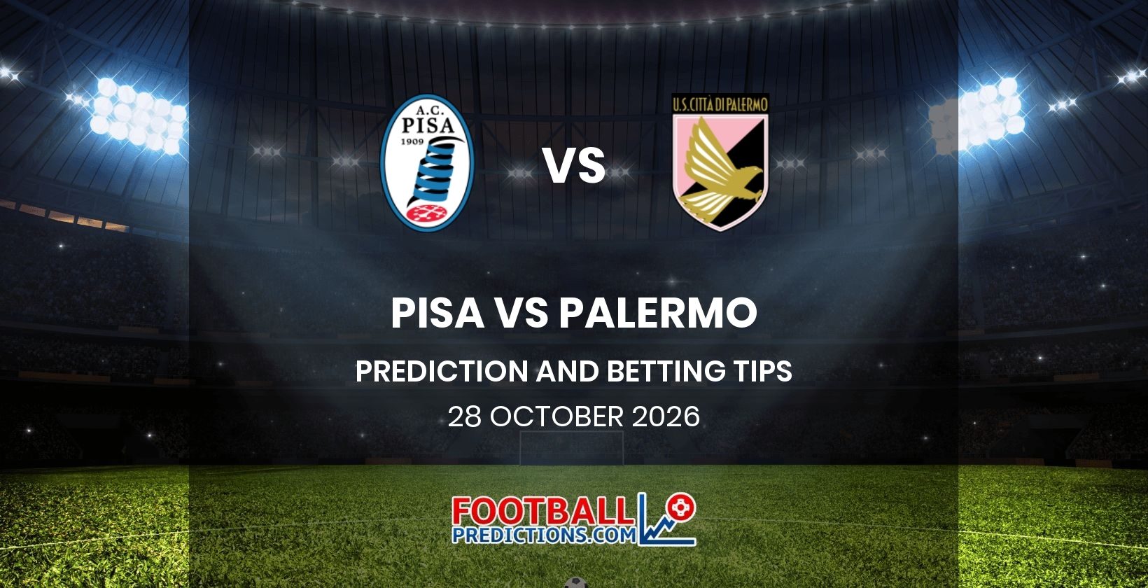 Pisa vs Palermo Prediction and Betting Tips 28 October 2026