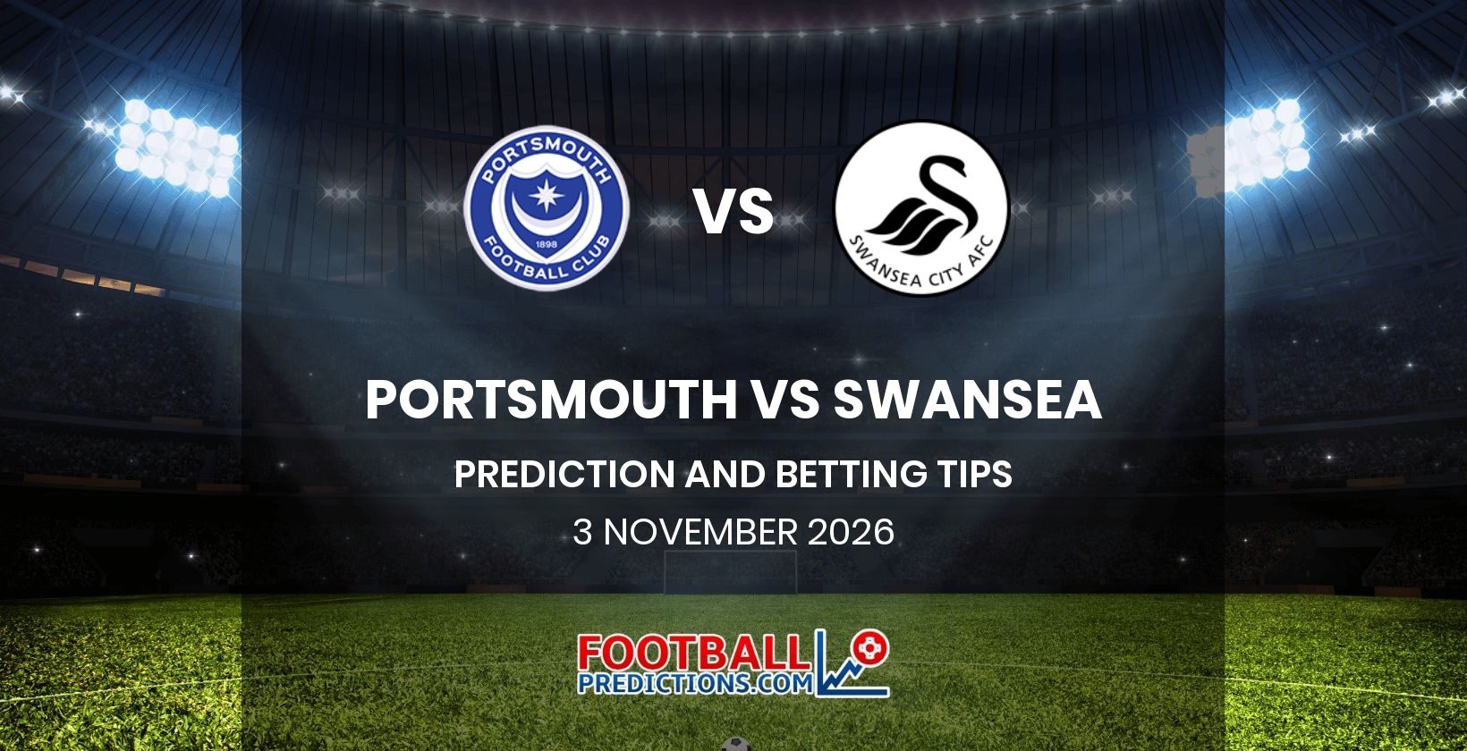 Portsmouth vs Swansea Prediction and Betting Tips 3 November 2026