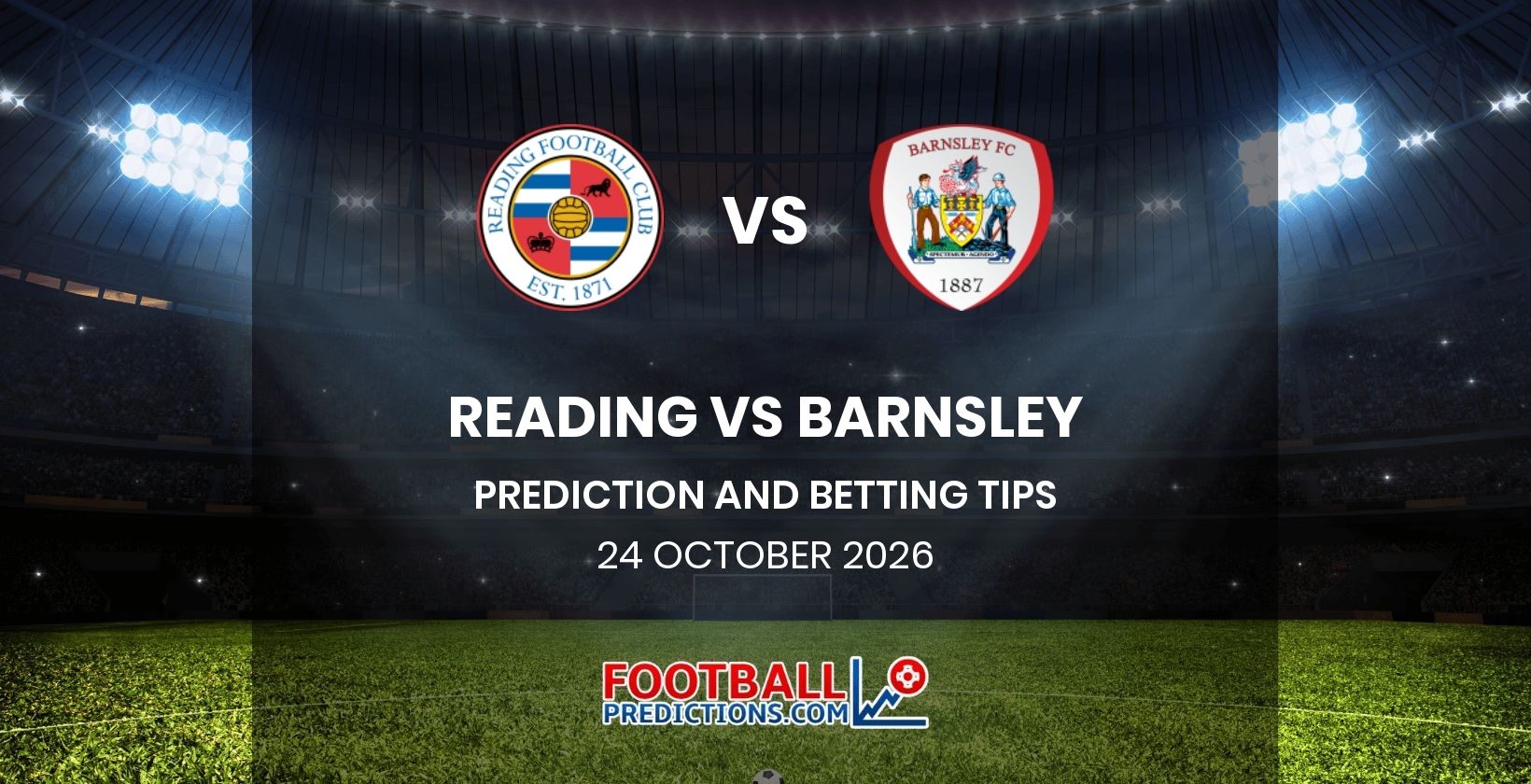 Reading vs Barnsley Prediction and Betting Tips 24 October 2026