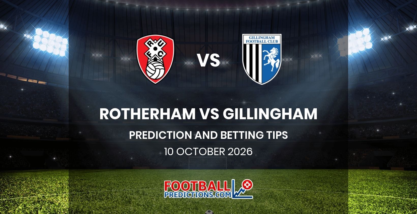 Rotherham vs Gillingham Prediction and Betting Tips 10 October 2026
