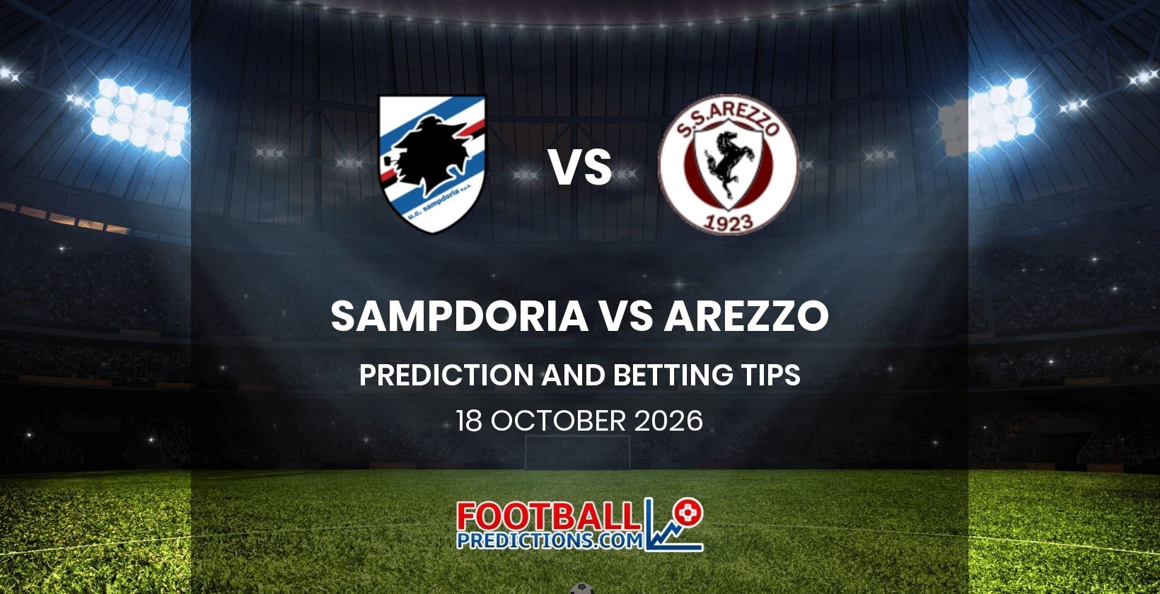 Sampdoria vs Arezzo Prediction and Betting Tips 18 October 2026
