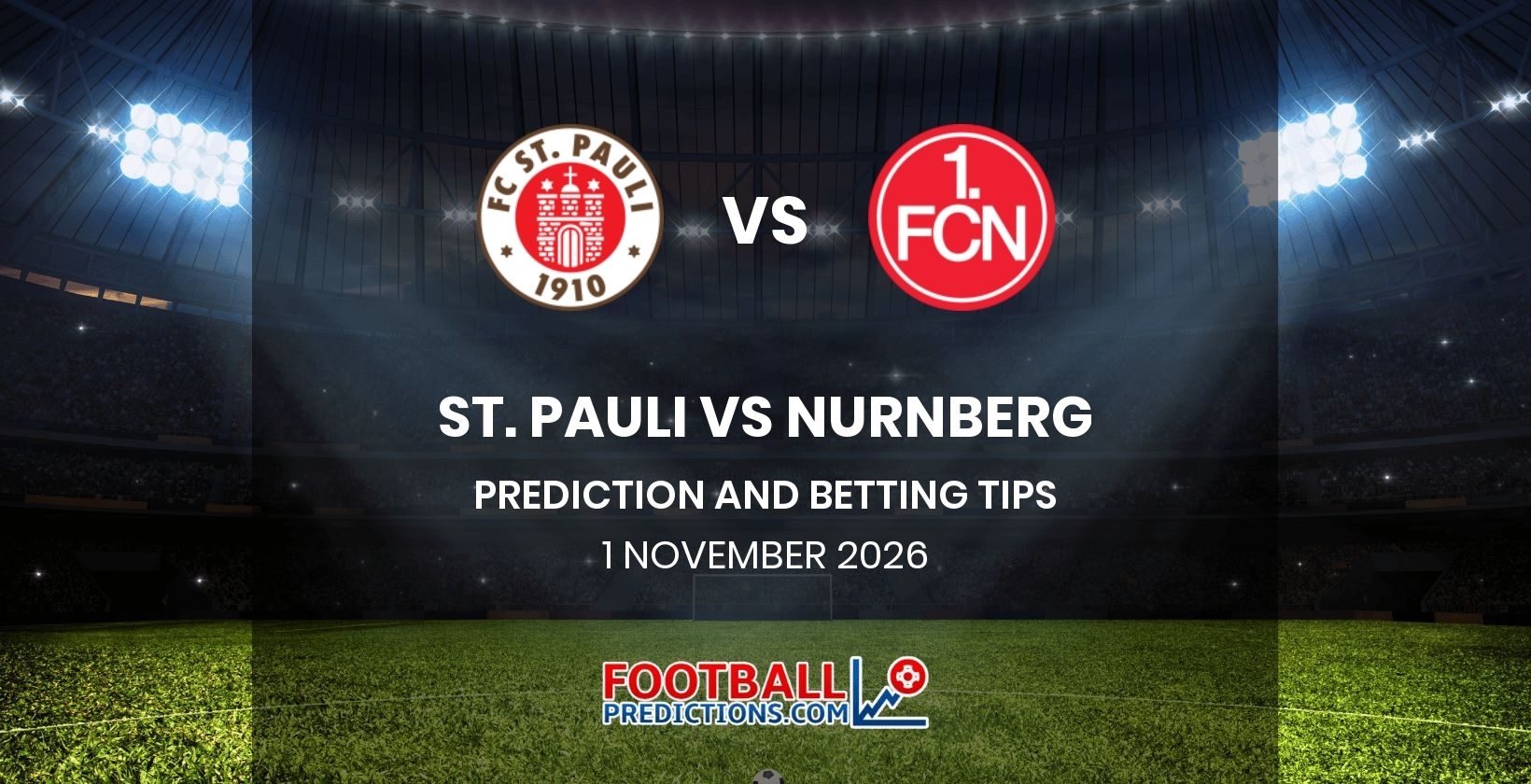 St. Pauli vs Nurnberg Prediction and Betting Tips 1 November 2026
