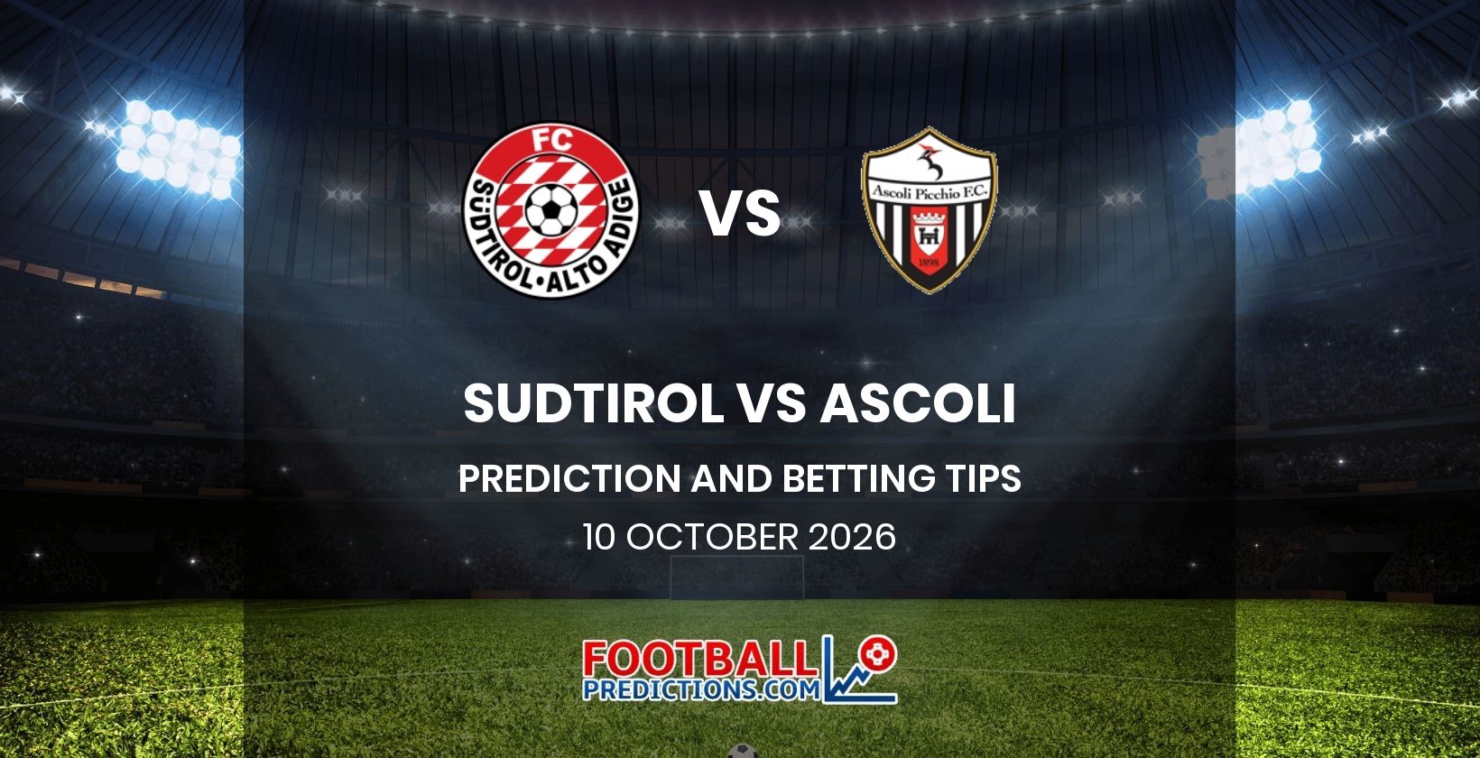 Sudtirol vs Ascoli Prediction and Betting Tips 10 October 2026