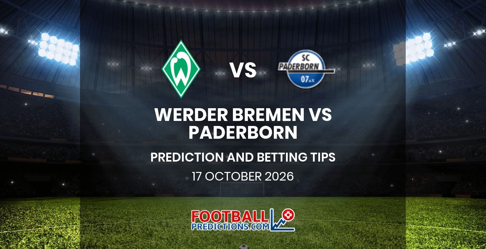 Werder Bremen vs Paderborn Prediction and Betting Tips 17 October 2026